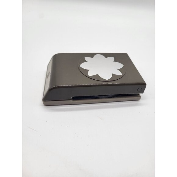 Stampin' Up! Retired Flower Medallion Punch Locking Back Craft Scrapbooking Card - Picture 4 of 5